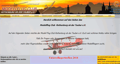 Desktop Screenshot of mfc-rothenburg.de