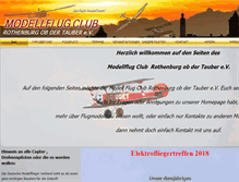 Tablet Screenshot of mfc-rothenburg.de